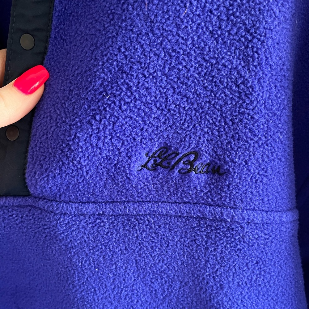 Royal Blue Vintage LL Bean Fleece